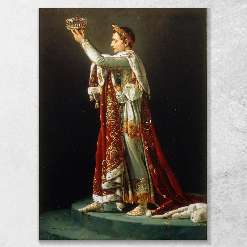 Ritratto Di Napoleone Dall'Incoronazione Dell'Imperatore E Dell'Imperatrice Di David Jacques Louis David