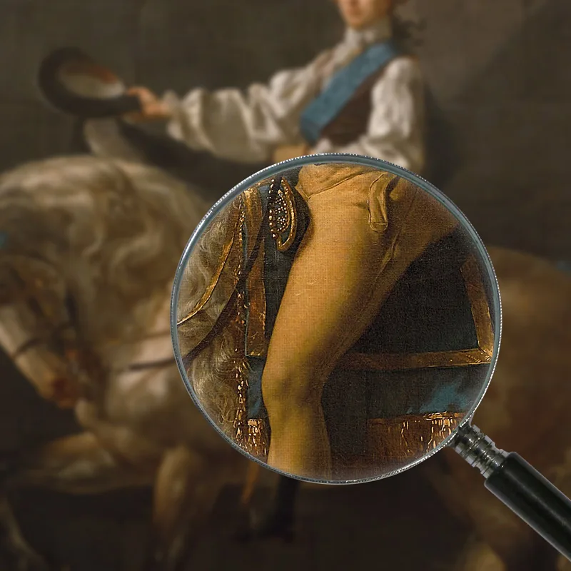 Equestrian Portrait Of Stanislaw Kostka Potocki Jacques Louis David