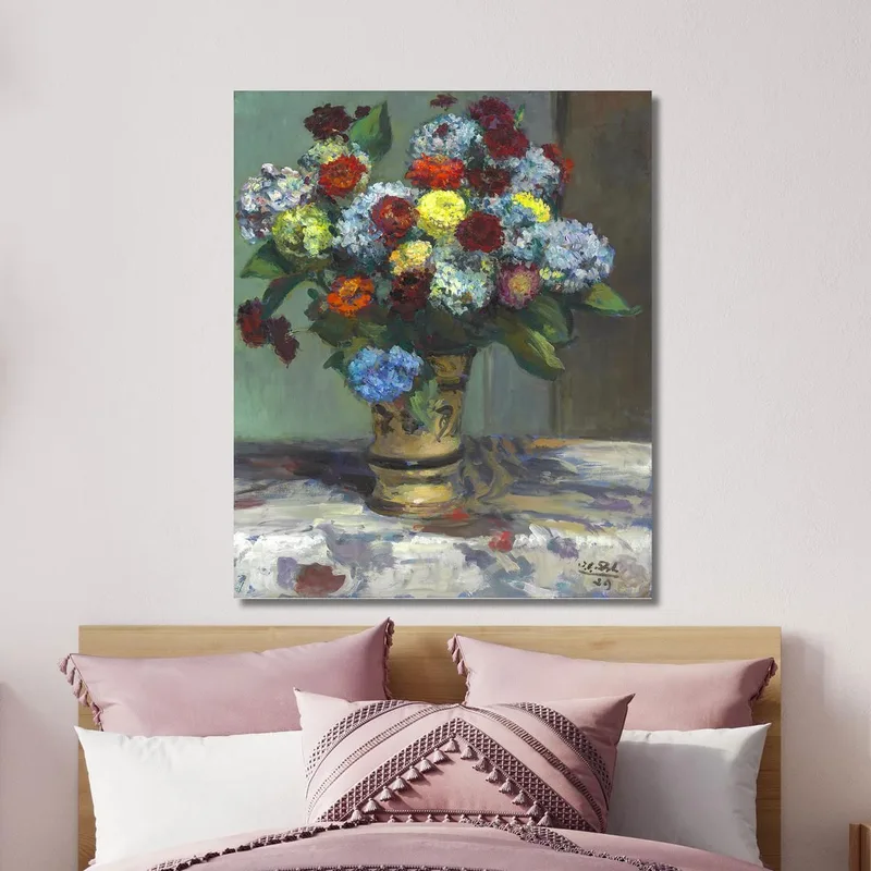 Mazzo Di Fiori Di Ortensia Jacques-Émile Blanche