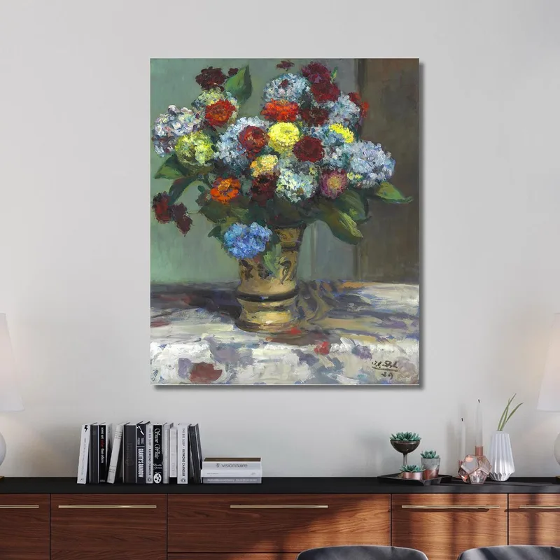 Mazzo Di Fiori Di Ortensia Jacques-Émile Blanche