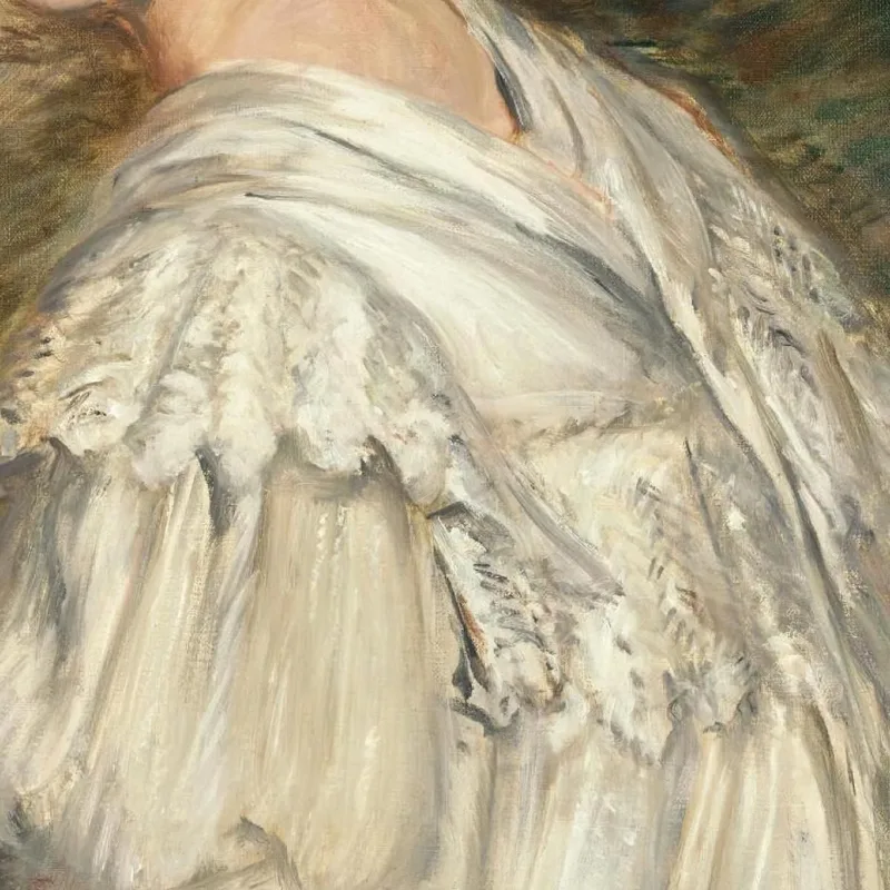 Mädchen Im Weißen Kleid Jacques-Émile Blanche