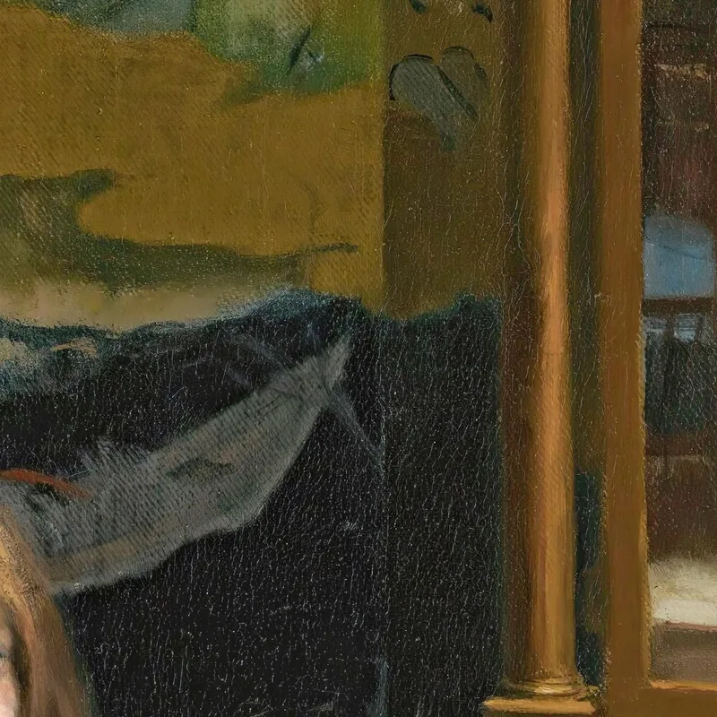 Kleines Mädchen Lucie Esnault Mit Der Psyche Jacques-Émile Blanche