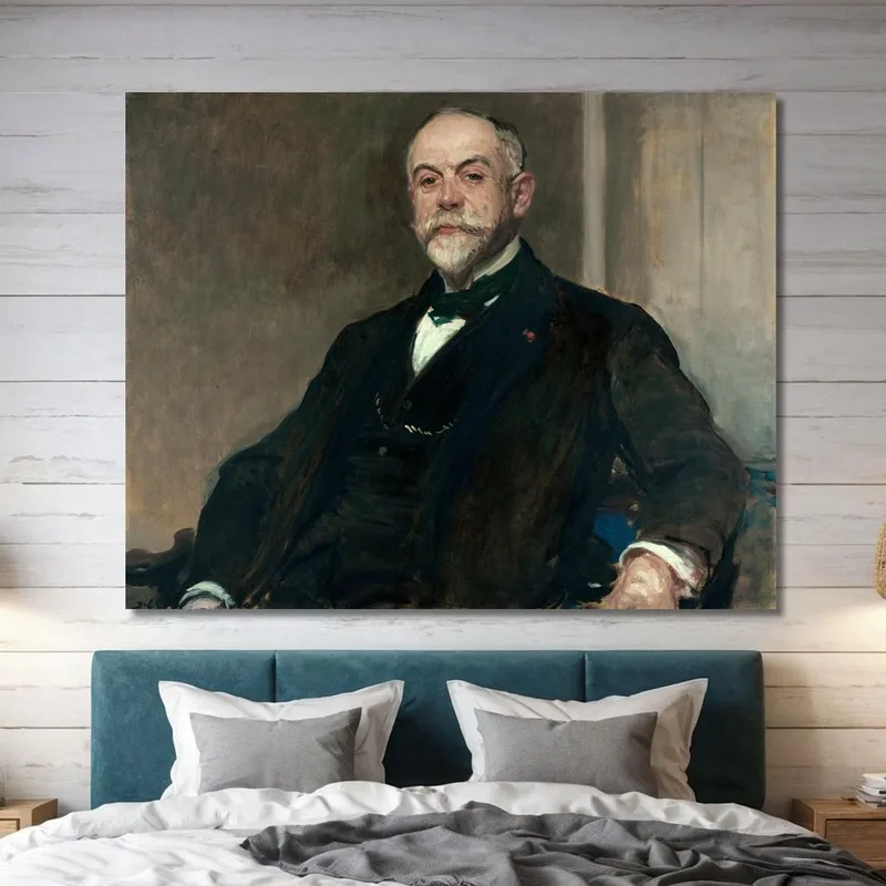 Portrait Of Leon Pissard Jacques-Émile Blanche