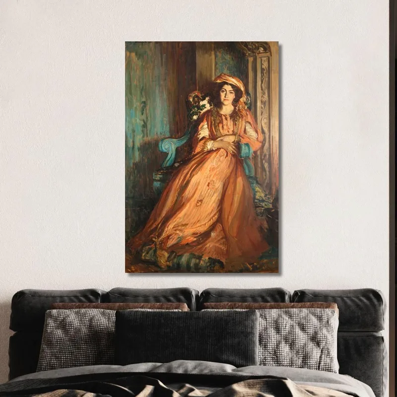 Retrato De Mabel Dodge En Villa Curonia Jacques-Émile Blanche