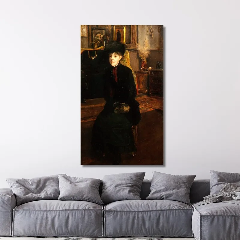Portrait De Mary Cassat Jacques-Émile Blanche