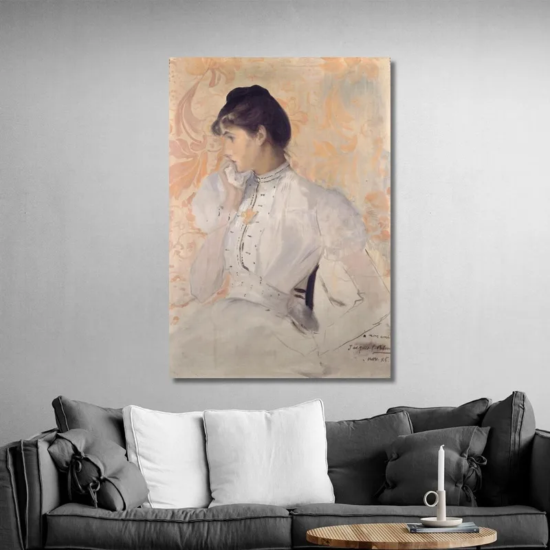 Presunto Ritratto Di Henriette Chabot Jacques-Émile Blanche