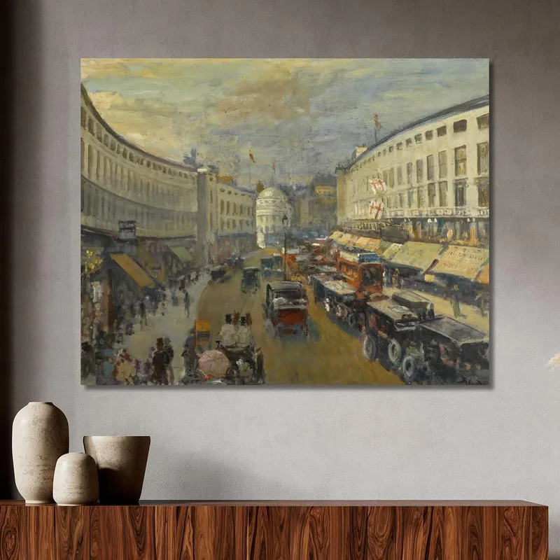 Regent Street Londres Jacques-Émile Blanche