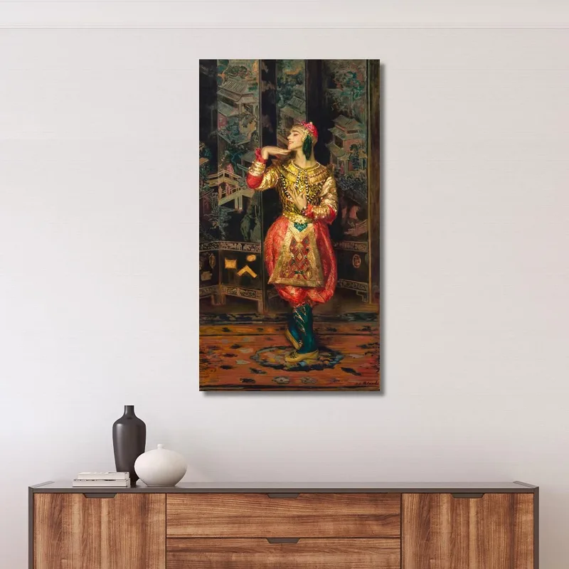 Vaslav Nijinsky „In Danse Siamoise“ Jacques-Émile Blanche