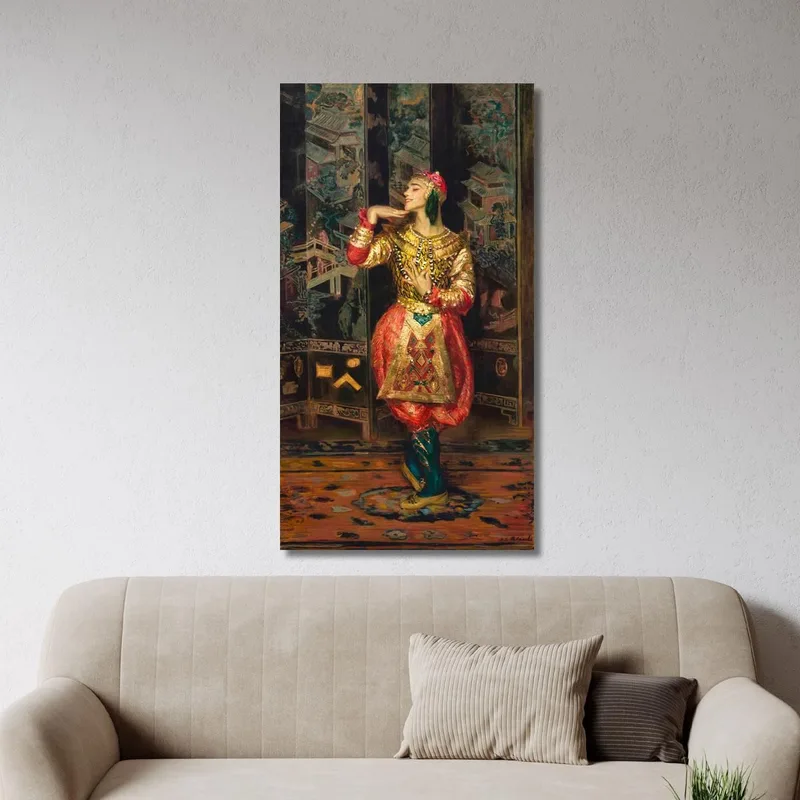 Vaslav Nijinsky „In Danse Siamoise“ Jacques-Émile Blanche