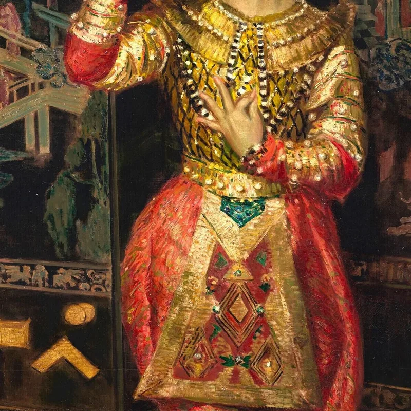 Vaslav Nijinsky „In Danse Siamoise“ Jacques-Émile Blanche