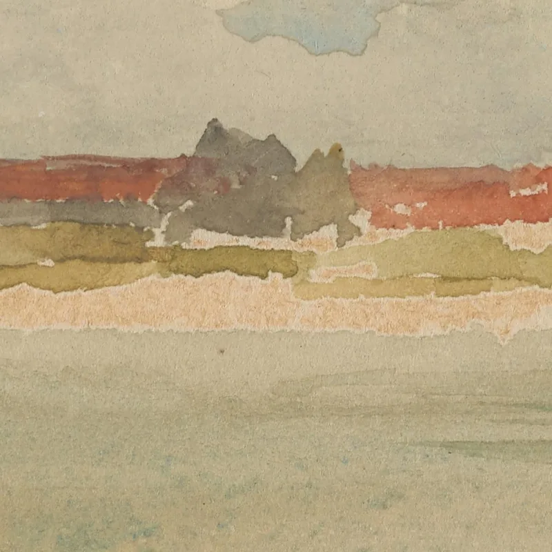 Une Petite Note Rouge À Dordrecht James Abbott McNeill Whistler
