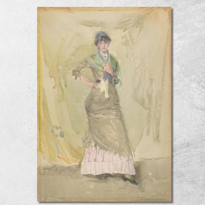 Une Note En Vert James Abbott McNeill Whistler tableau impression sur toile