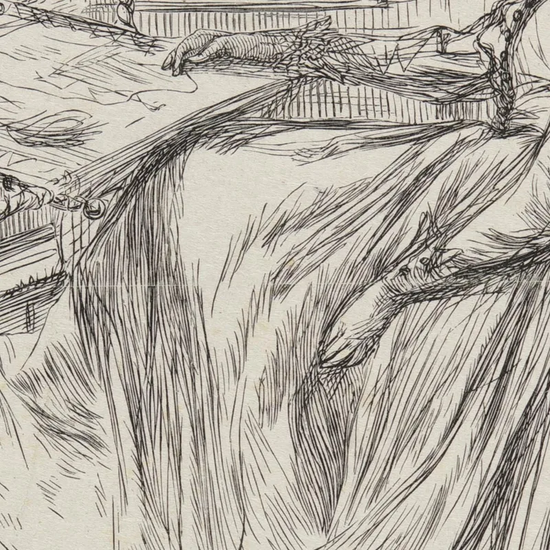 An Illustration To The Morning Before The Massacre Of St. Bartholomew James Abbott McNeill Whistler