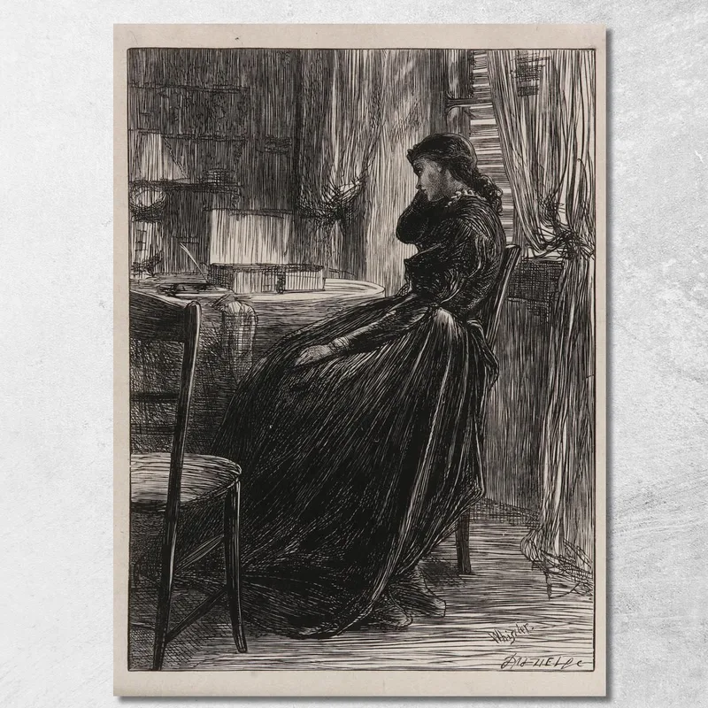 Une Illustration Pour Le Sermon D'Essai James Abbott McNeill Whistler tableau impression sur toile