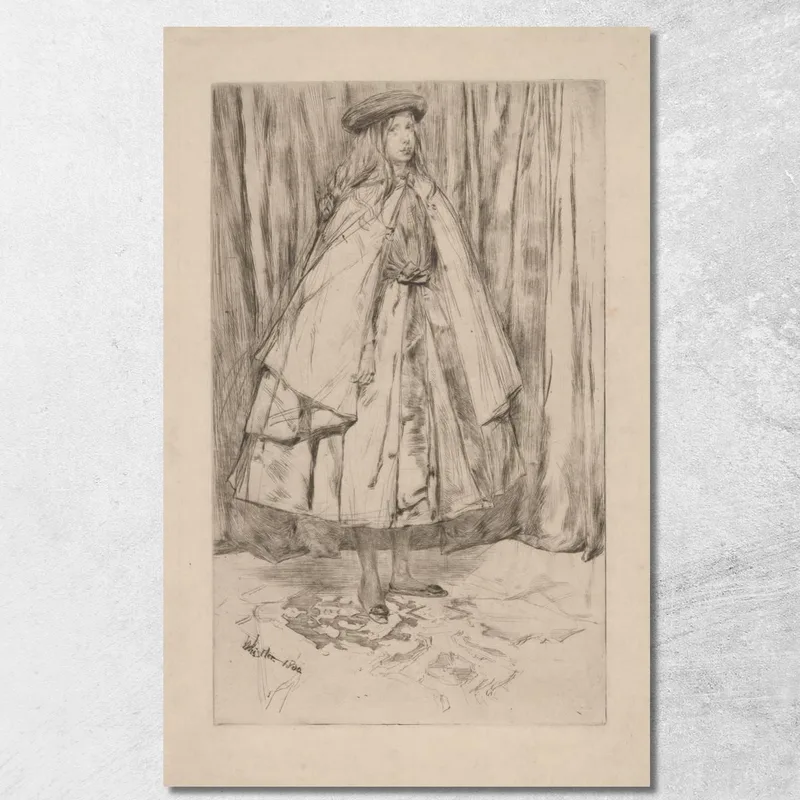 Annie Haden James Abbott McNeill Whistler tableau impression sur toile