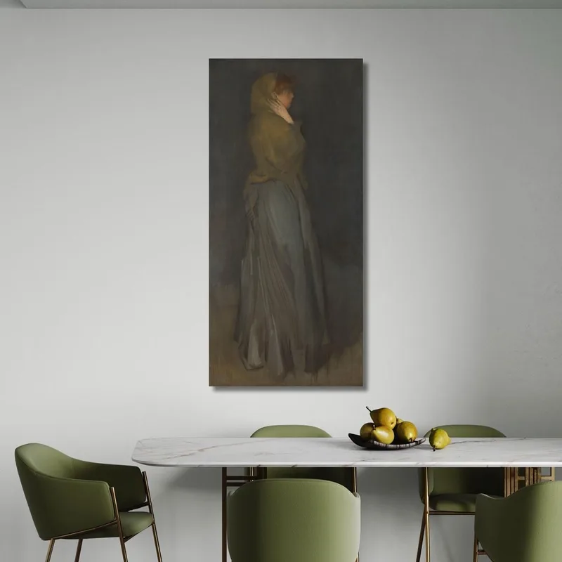 Composizione In Giallo E Grigio - Effie Deans James Abbott McNeill Whistler