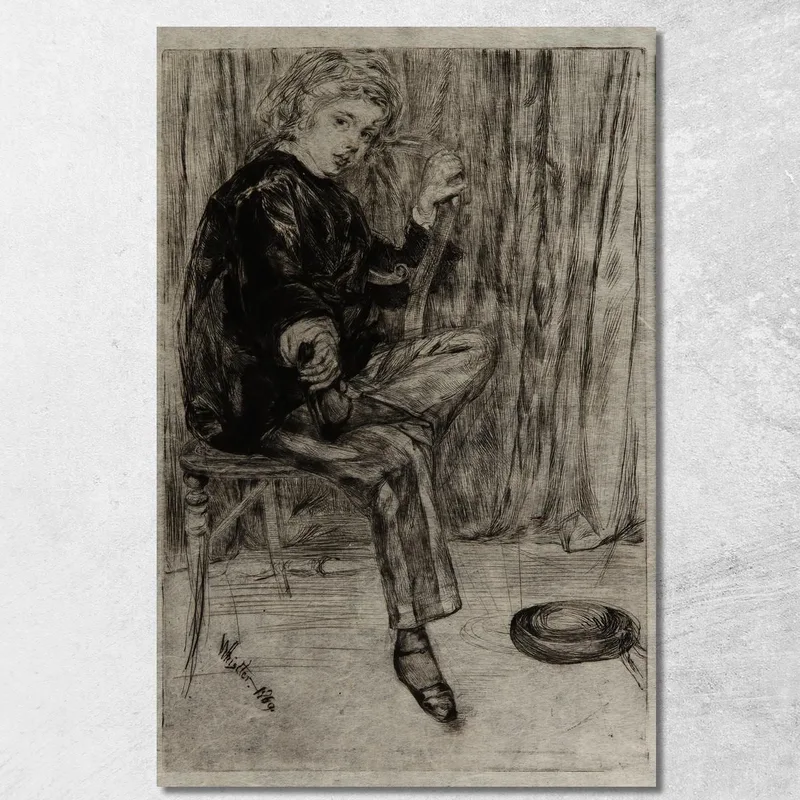 Arthur Haden 3 James Abbott McNeill Whistler tableau impression sur toile