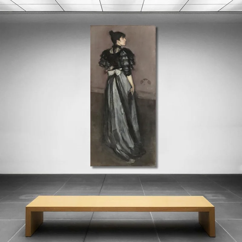 Nacre Et Argent : L'Andalouse James Abbott McNeill Whistler