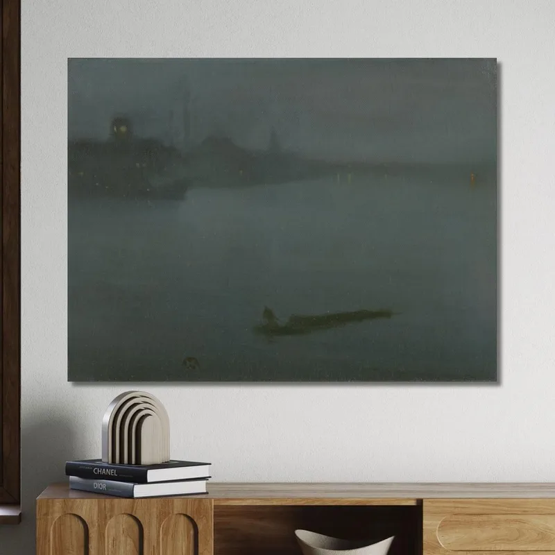 Nocturno En Azul Y Plata James Abbott McNeill Whistler