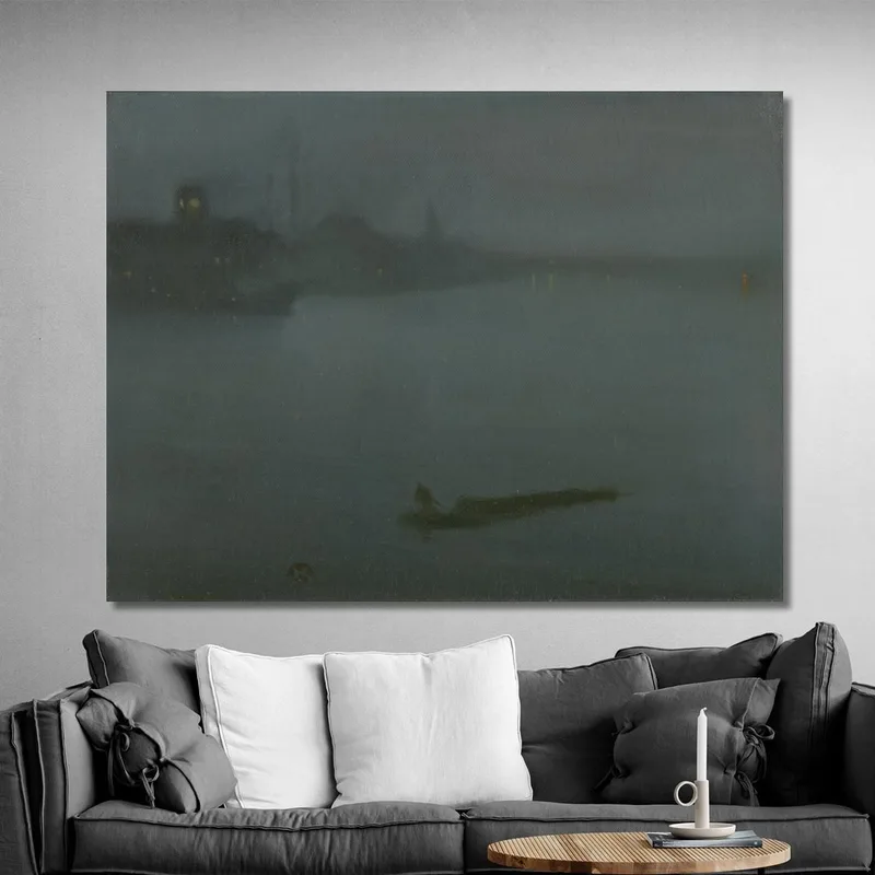 Nocturno En Azul Y Plata James Abbott McNeill Whistler