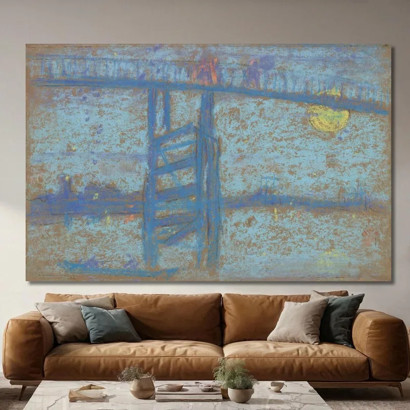 Nocturne Battersea Bridge James Abbott McNeill Whistler