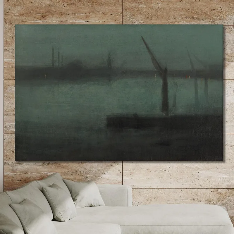 Notturno, Blu E Argento, Battersea Reach James Abbott McNeill Whistler