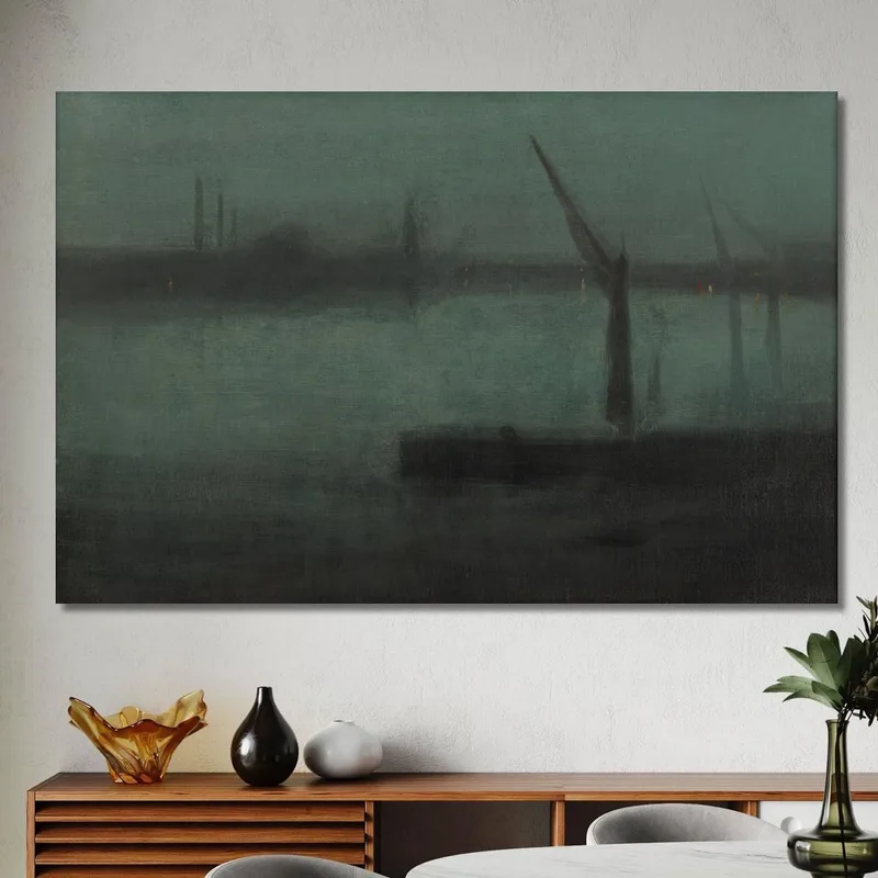 Notturno, Blu E Argento, Battersea Reach James Abbott McNeill Whistler