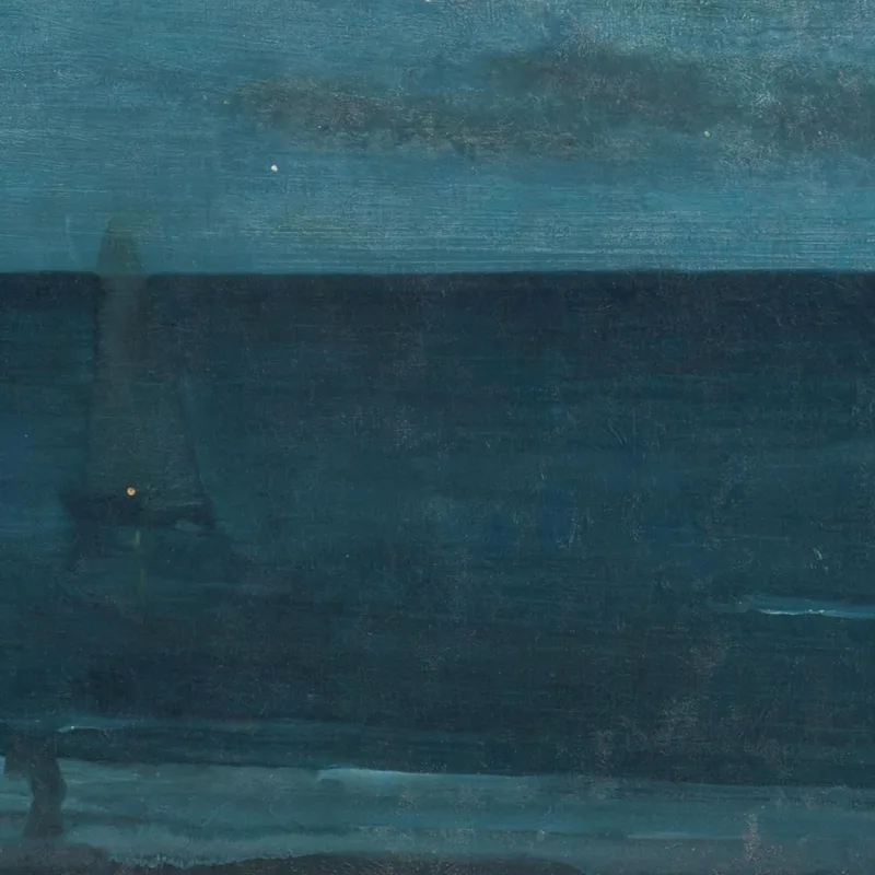 Nocturne En Bleu Et Argent : Bognor James Abbott McNeill Whistler