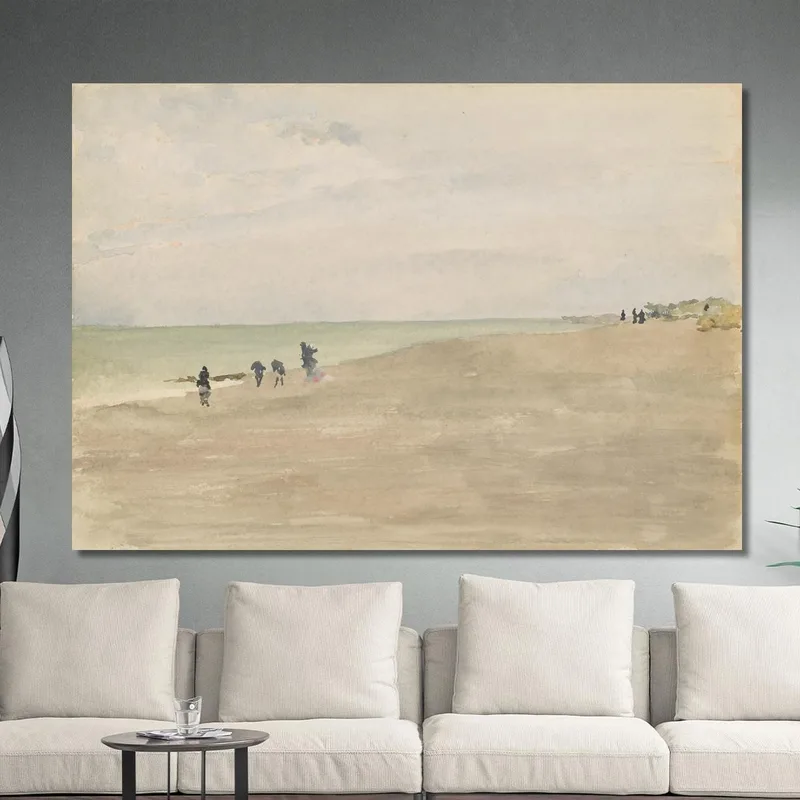 Plage D'Opale James Abbott McNeill Whistler