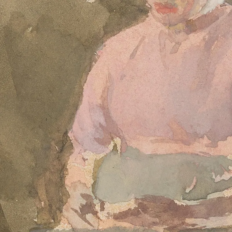 Note Rose : Écosser Des Pois James Abbott McNeill Whistler