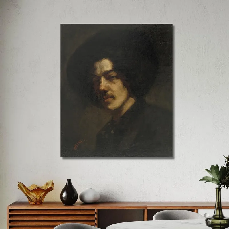 Portrait Of Whistler With A Hat James Abbott McNeill Whistler