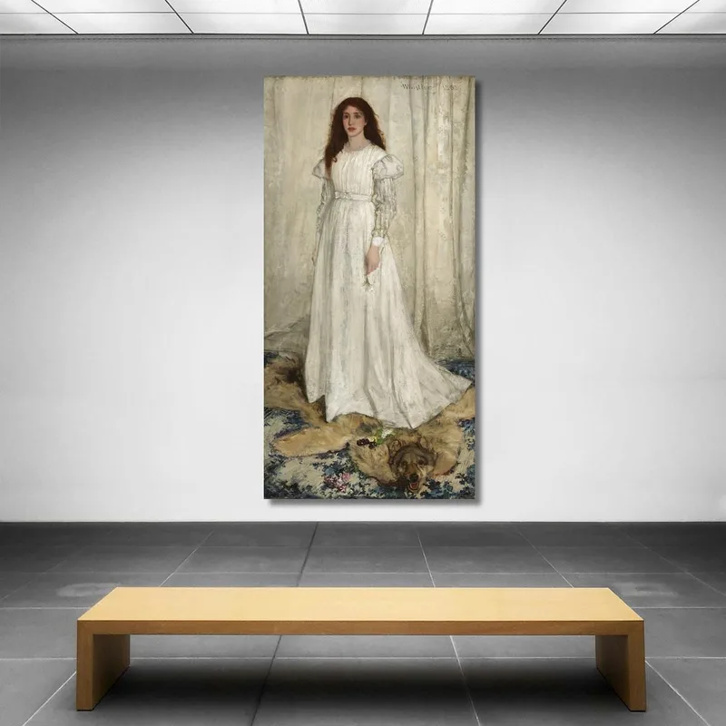 Sinfonia In Bianco N. 1: La Ragazza Bianca James Abbott McNeill Whistler