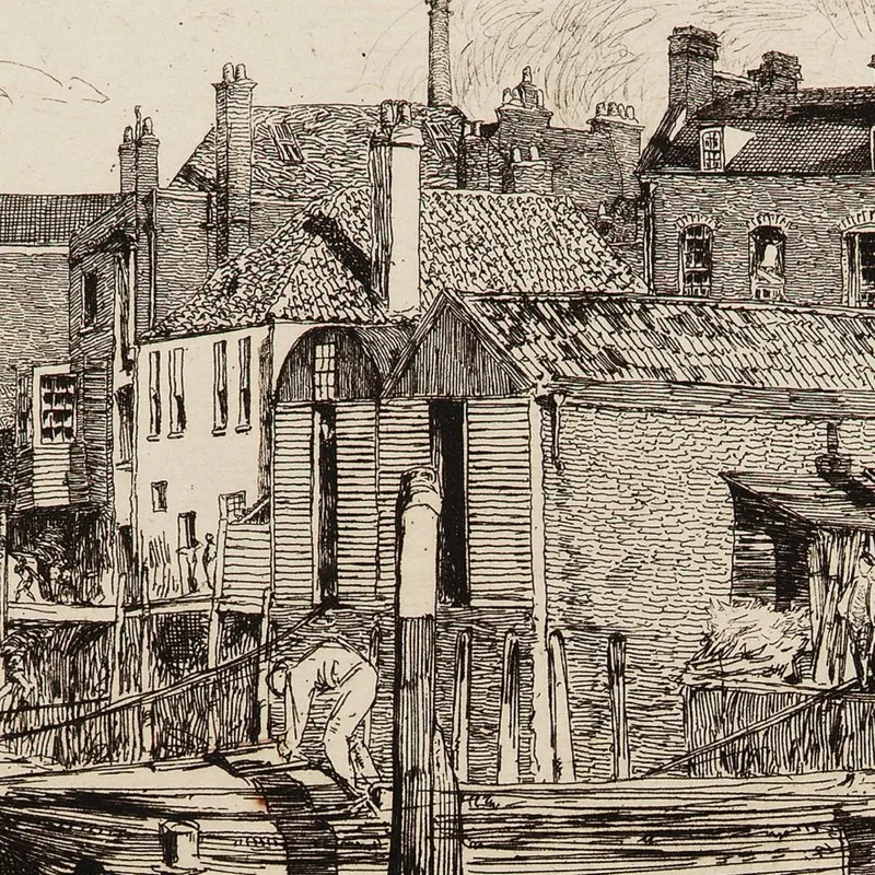 La Policía Del Támesis James Abbott McNeill Whistler