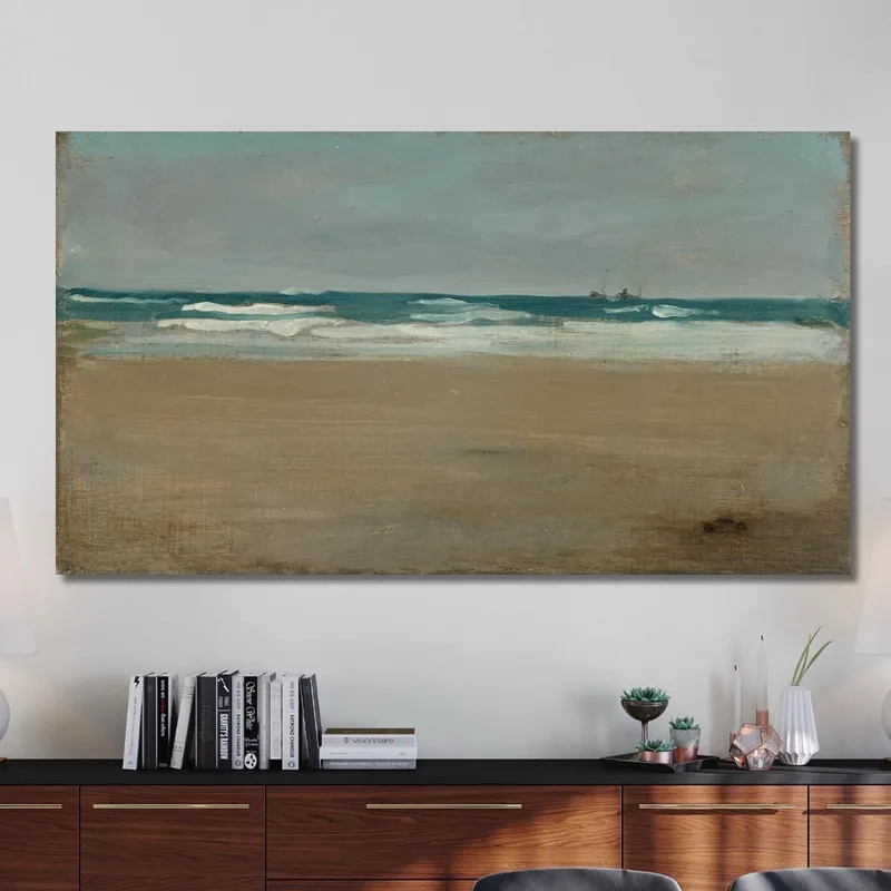 El Mar Enfadado James Abbott McNeill Whistler