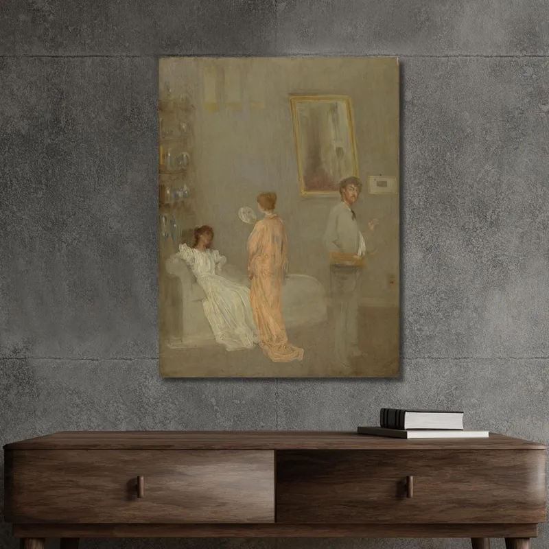 El Artista En Su Estudio James Abbott McNeill Whistler