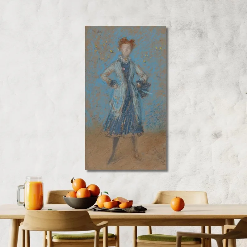 La Fille En Bleu James Abbott McNeill Whistler