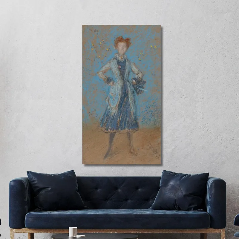 La Fille En Bleu James Abbott McNeill Whistler