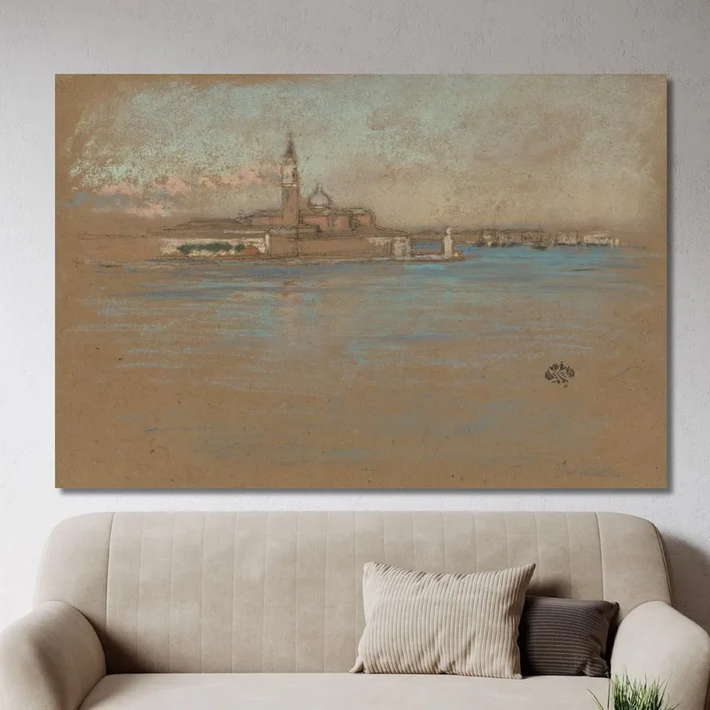La Iglesia De San Giorgio Maggiore James Abbott McNeill Whistler