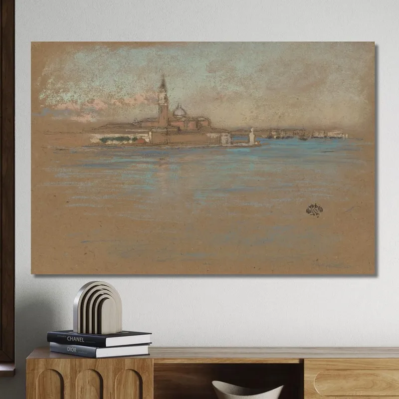 La Iglesia De San Giorgio Maggiore James Abbott McNeill Whistler