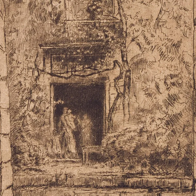 The Garden James Abbott McNeill Whistler