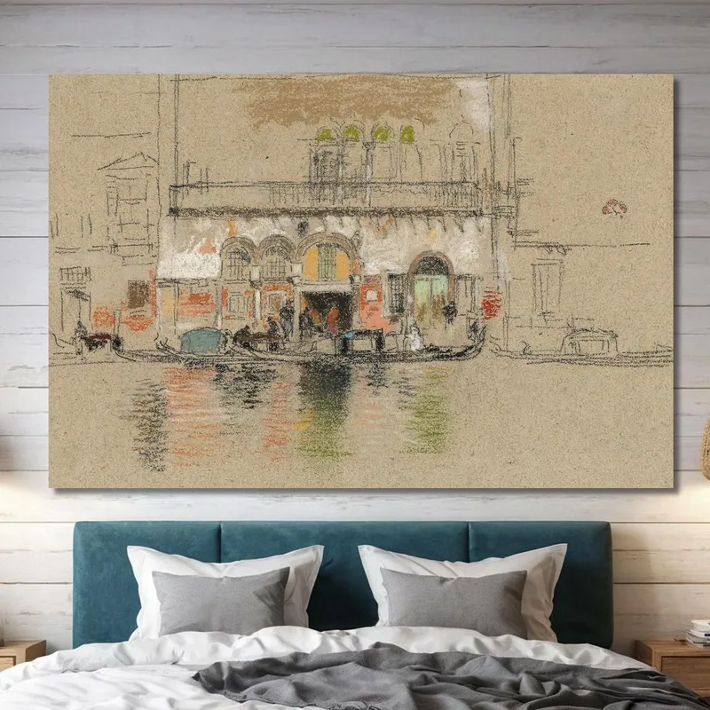 Le Palais Blanc Et Rose James Abbott McNeill Whistler