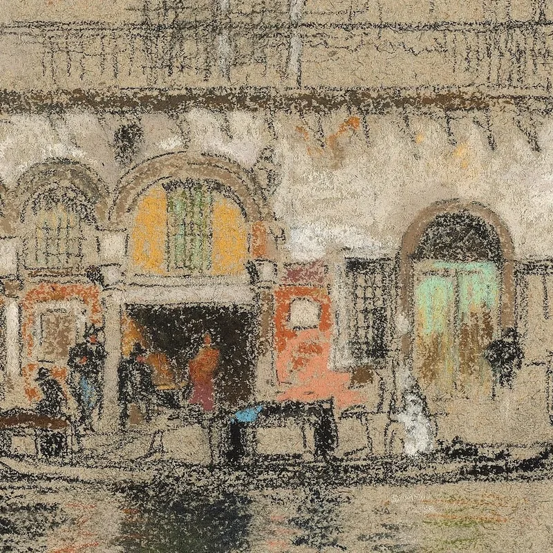 Le Palais Blanc Et Rose James Abbott McNeill Whistler