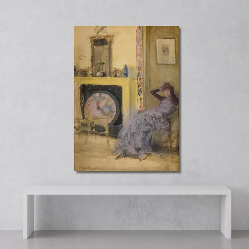 La Habitación Amarilla James Abbott McNeill Whistler