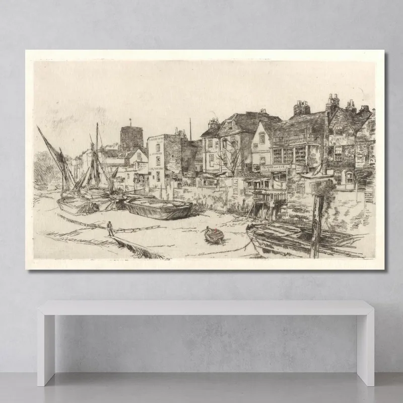 L'Adam Et Ève Vieux Chelsea James Abbott McNeill Whistler