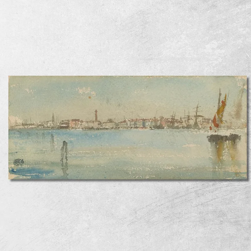 Porto Di Venezia James Abbott McNeill Whistler quadro stampa su tela