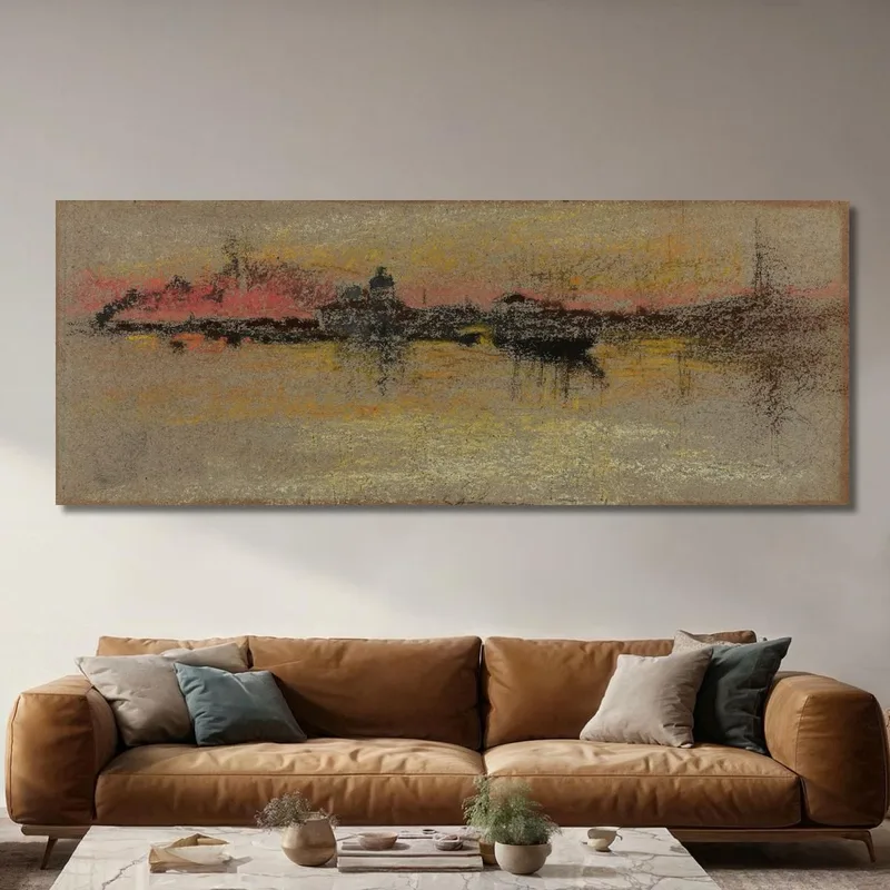 Venise : Lever De Soleil Sur Le Rialto James Abbott McNeill Whistler