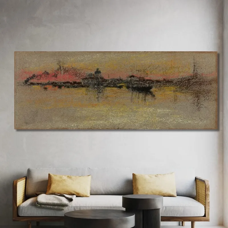 Venise : Lever De Soleil Sur Le Rialto James Abbott McNeill Whistler