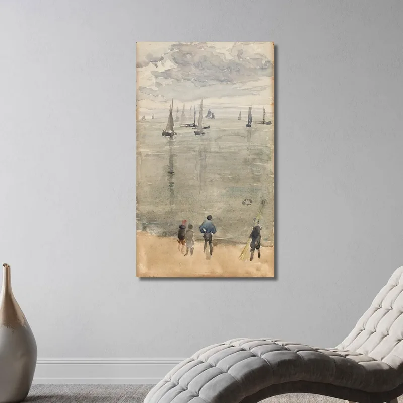 Violet : Le Retour Des Bateaux De Pêche James Abbott McNeill Whistler