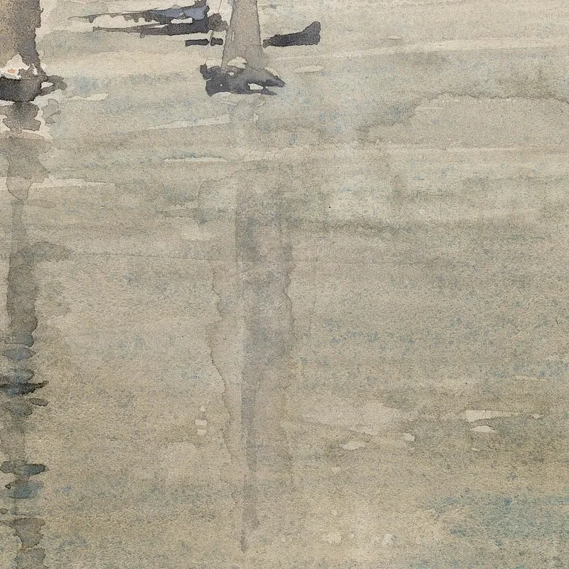 Violet : Le Retour Des Bateaux De Pêche James Abbott McNeill Whistler