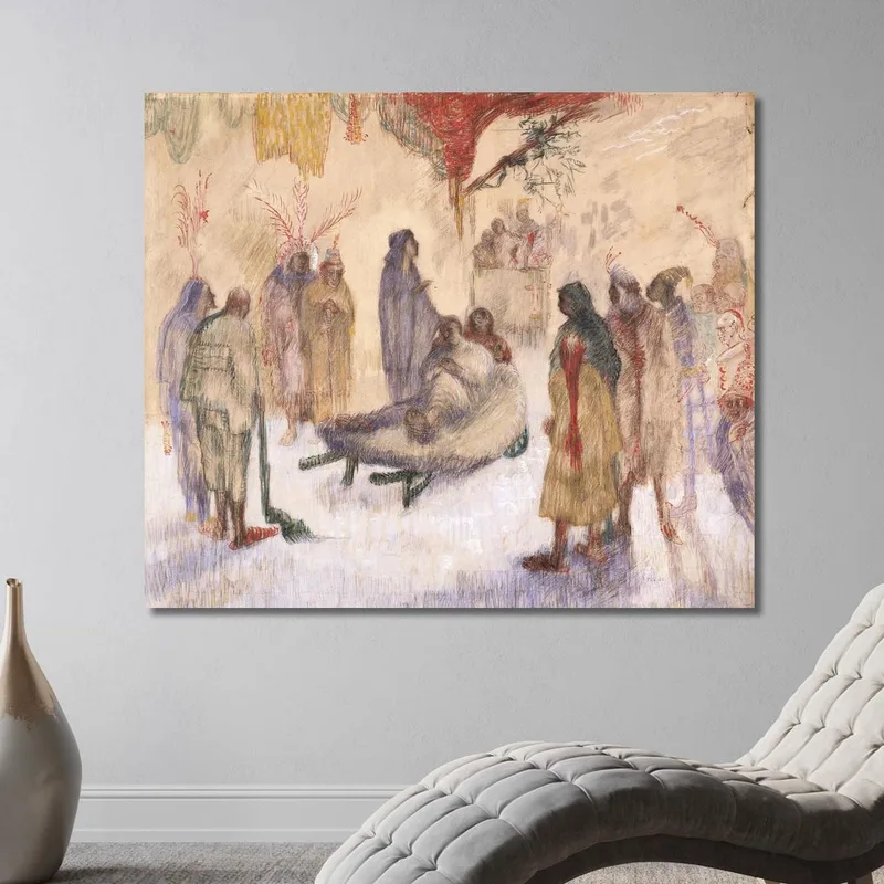Cristo Con Gli Zoppi James Ensor